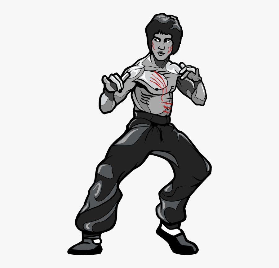 Transparent Bruce Lee Png - Figpin Bruce Lee, Transparent Clipart