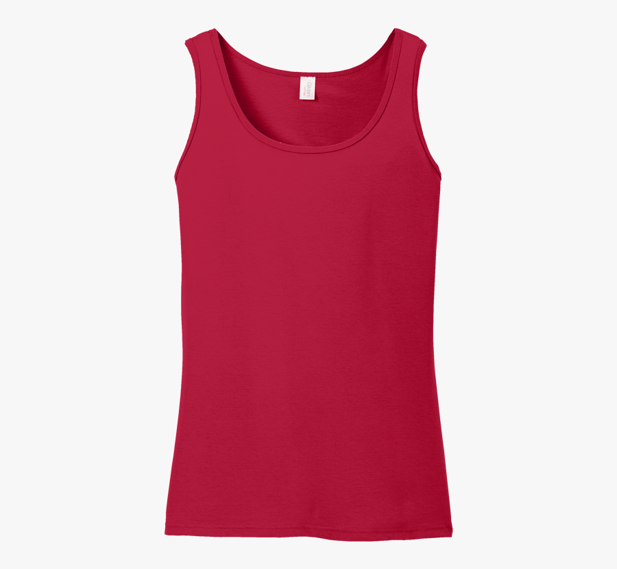 Cherry-red - Active Tank, Transparent Clipart