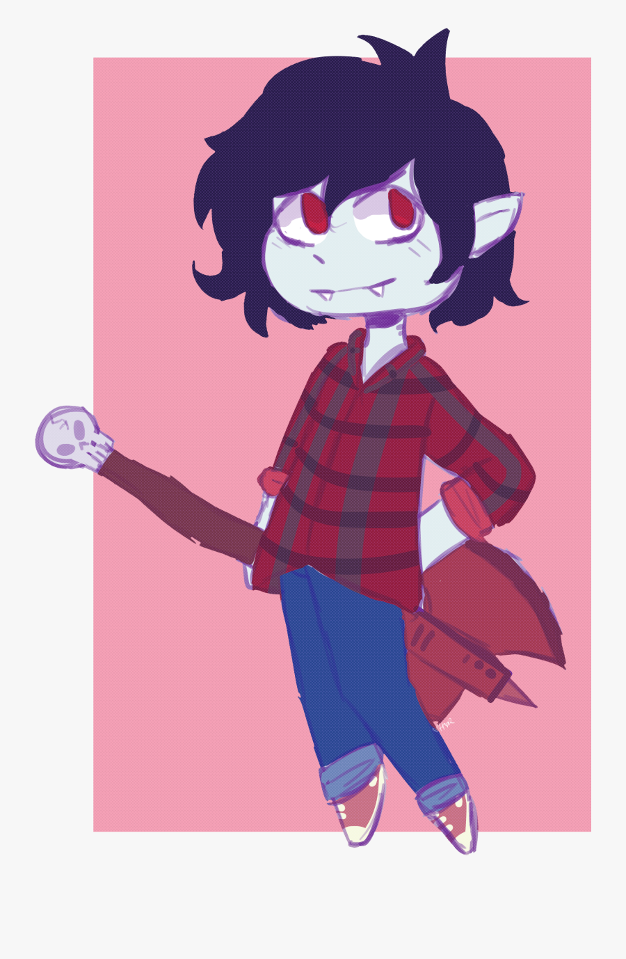 Transparent Marshall Lee Png - Cartoon, Transparent Clipart