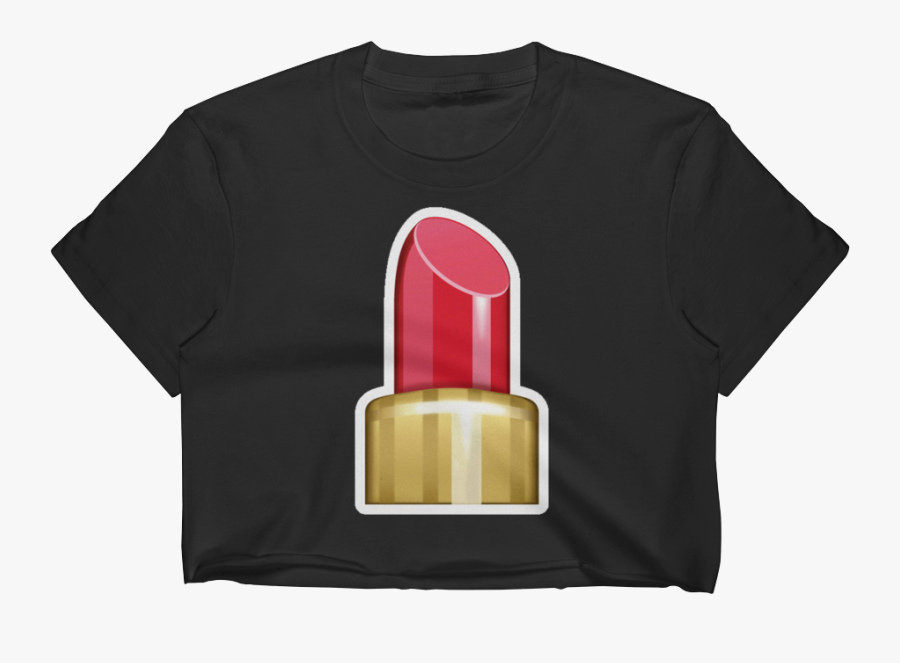 Emoji Crop Top T Shirt - Active Shirt, Transparent Clipart