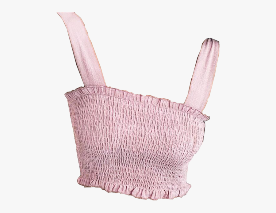 #croptop #crop #top #tanktop #tank #shirt #clothes - Cute Crop Tops Png, Transparent Clipart