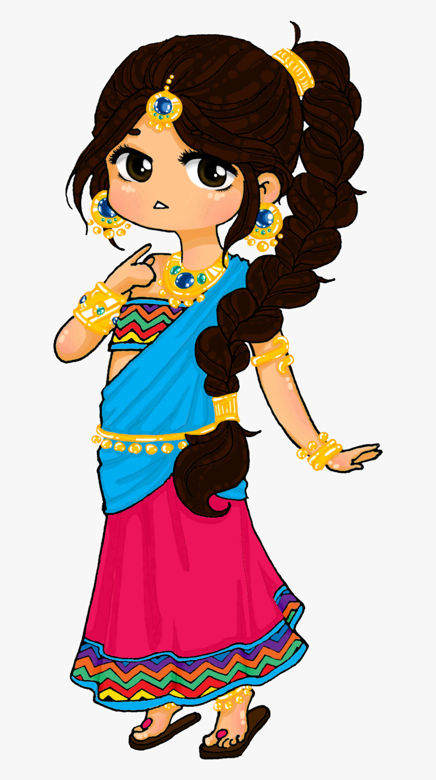 Transparent Indian Princess Clipart - Indian Princess Clipart, Transparent Clipart