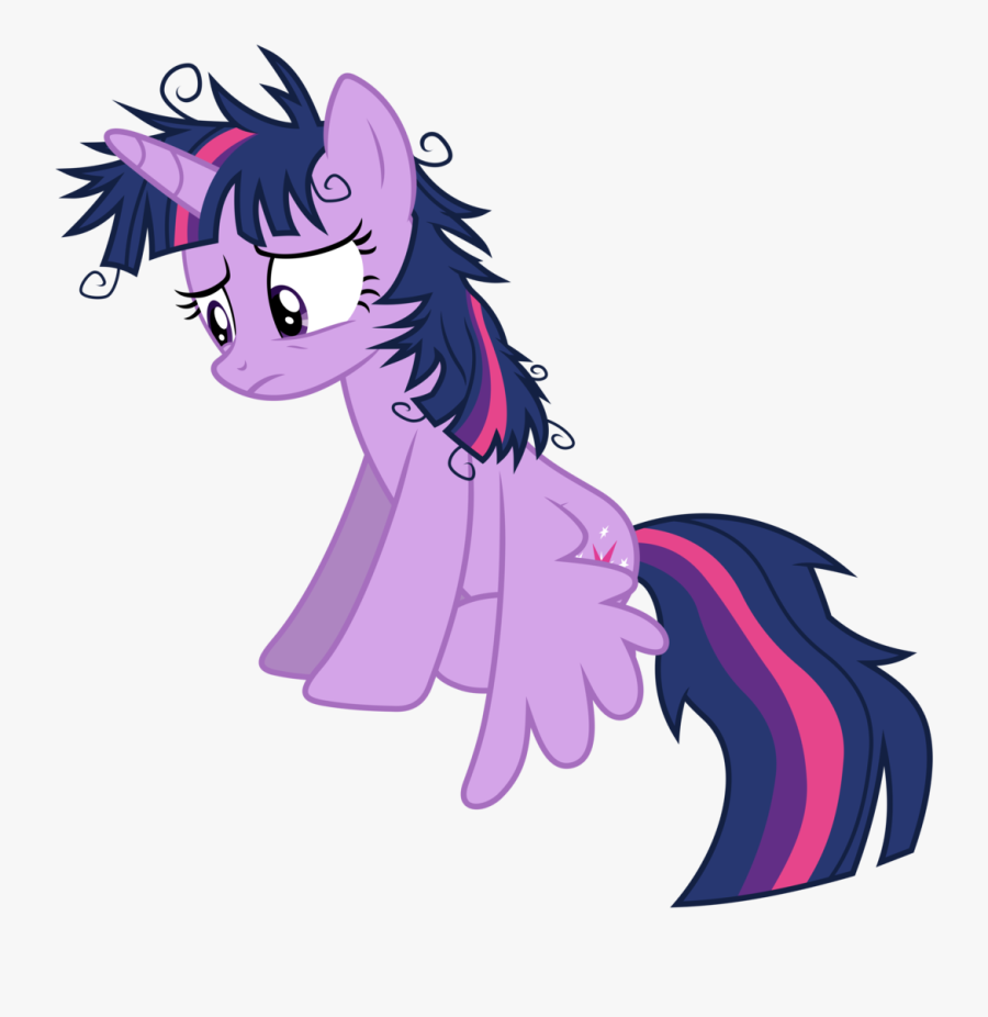 Hair Clipart Untidy Hair - Messy Hair Mlp, Transparent Clipart