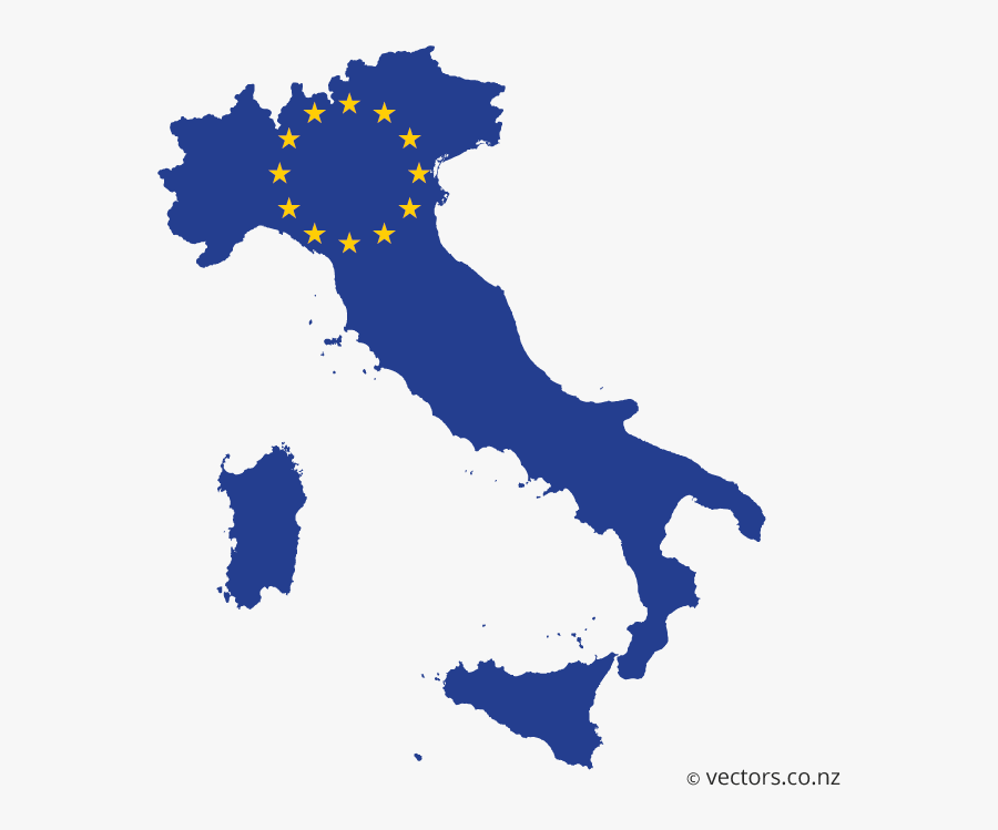 Transparent Italy Flag Png - Triangle Of Industry Italy, Transparent Clipart