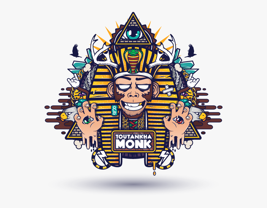 Mnk Monkey Iphone 6 - La Chips Indian Monkey, Transparent Clipart