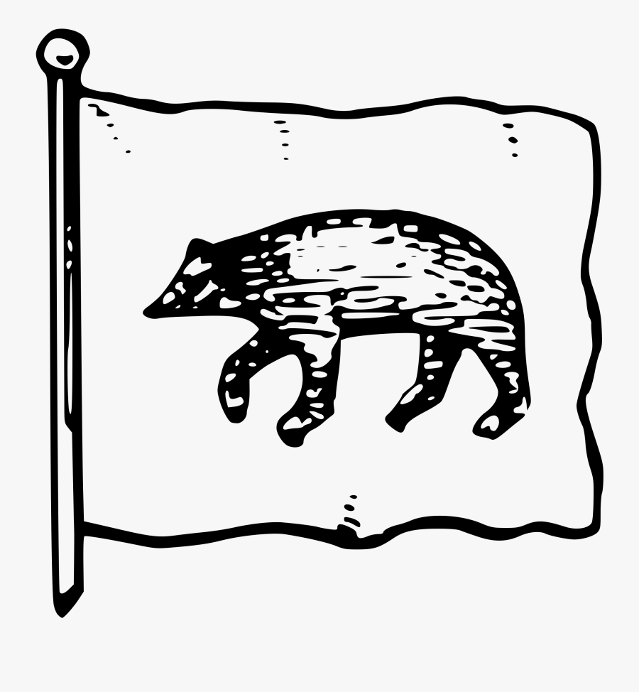 Okwari Totem Clip Arts - Png Blanco Y Negro Oso, Transparent Clipart