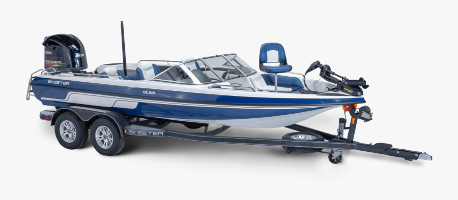 2019 Skeeter Sl210 Fish & Ski Boat For Sale Profile - 2019 Fish And Ski Boats, Transparent Clipart