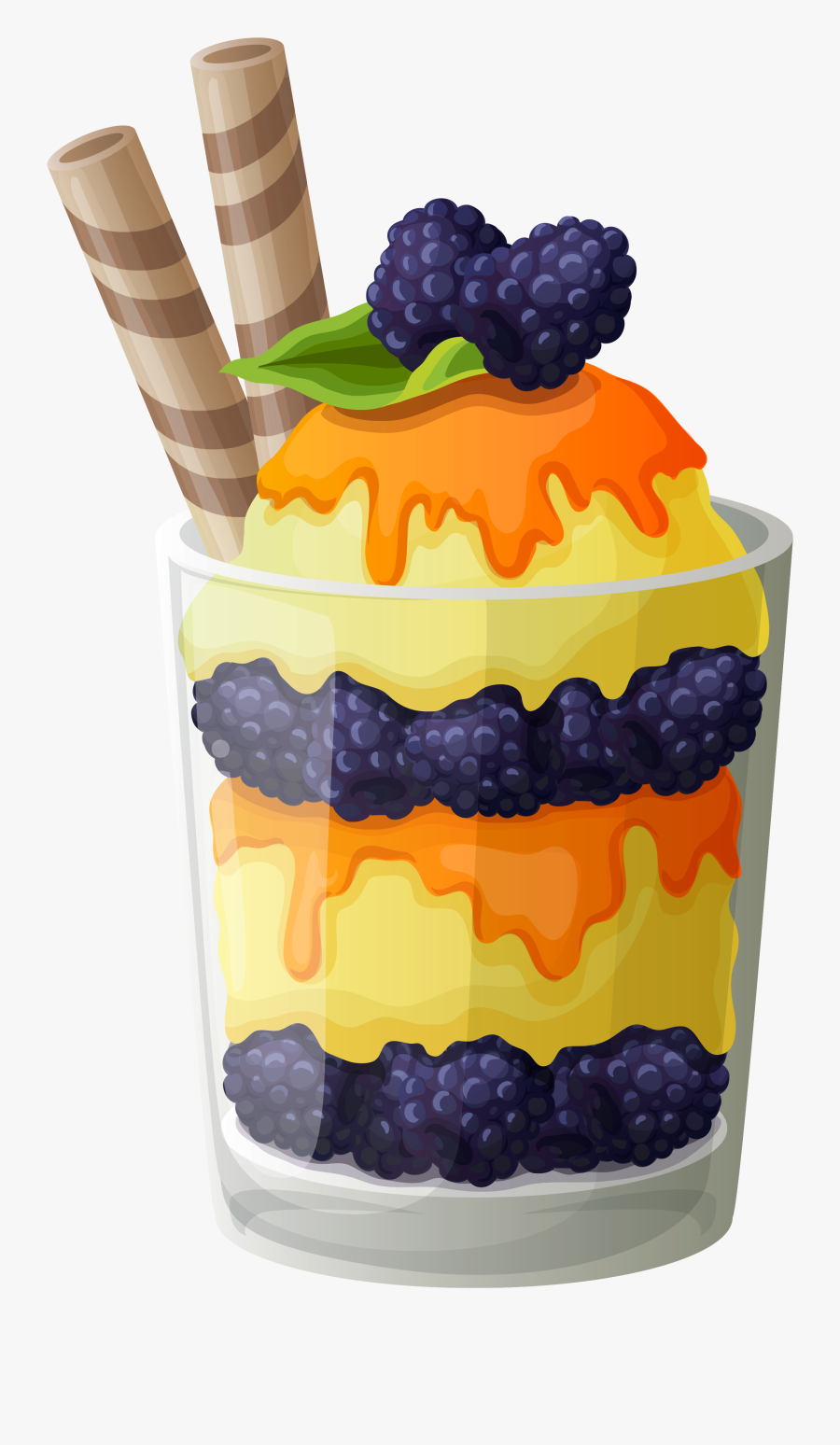 Ice Cream Cup Clipart Png, Transparent Clipart