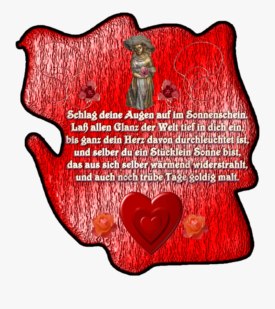 Transparent Herbstbilder Clipart - Heart, Transparent Clipart
