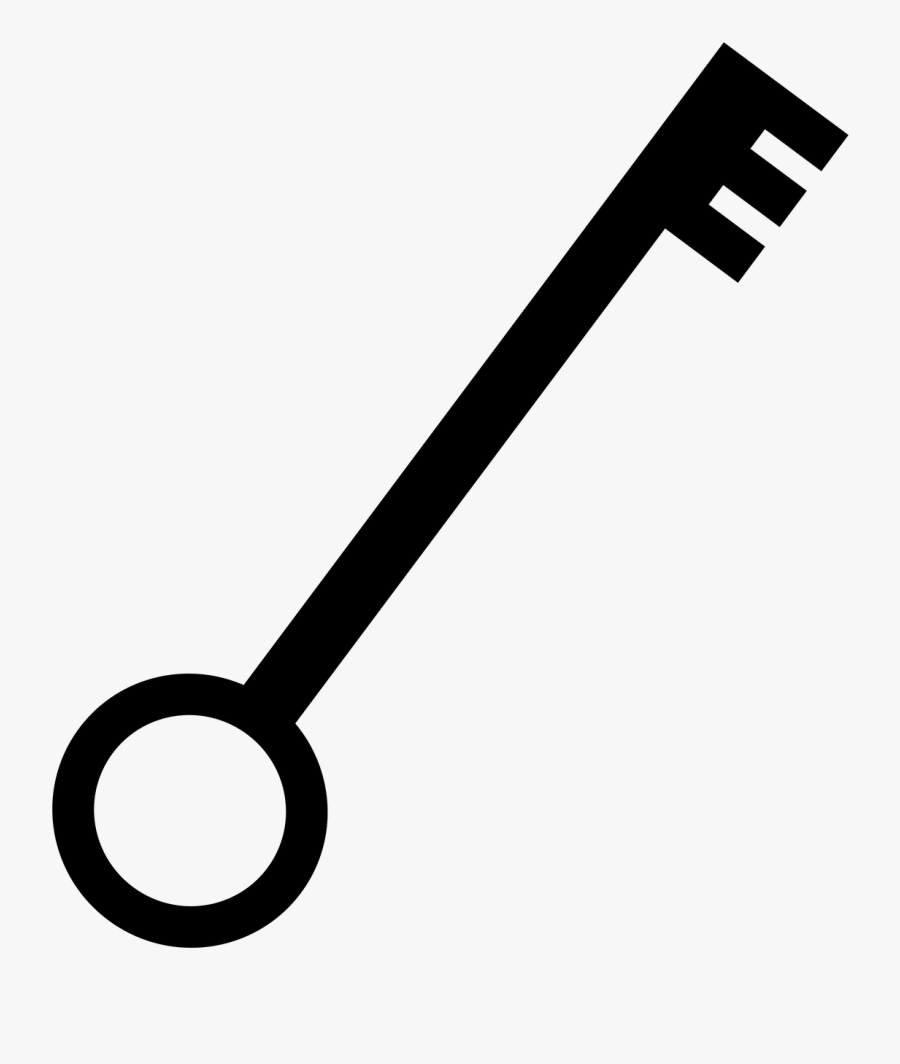 Key Castle Open - Sleutel Clipart, Transparent Clipart