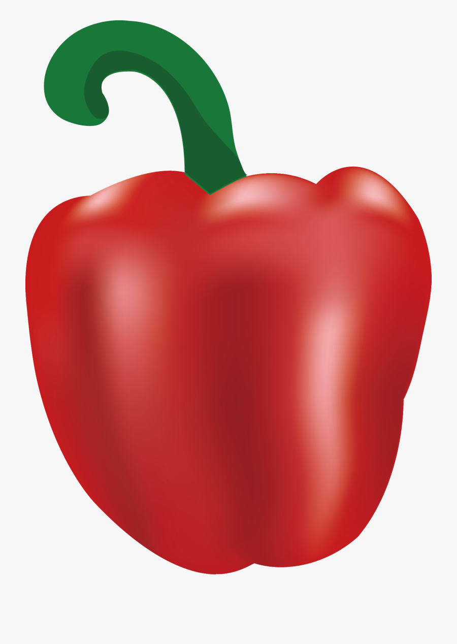 Chili Pepper Bell Pepper Vegetable - Illustration, Transparent Clipart