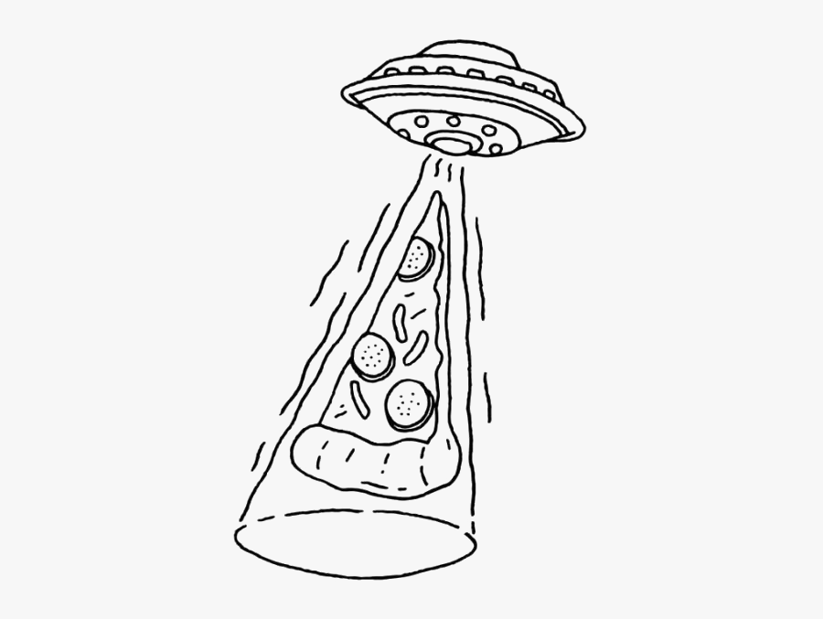 Old Drawing Ufo - Ufo Png Illustration, Transparent Clipart
