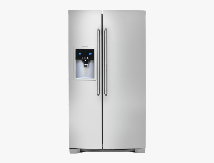 Side By Side Door Fridge, Transparent Clipart