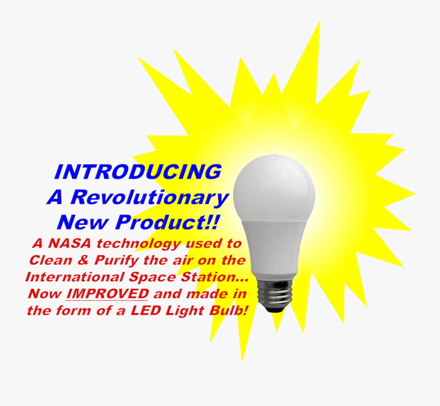 Transparent Light Bulb Clipart - Pure Light Light Bulbs, Transparent Clipart