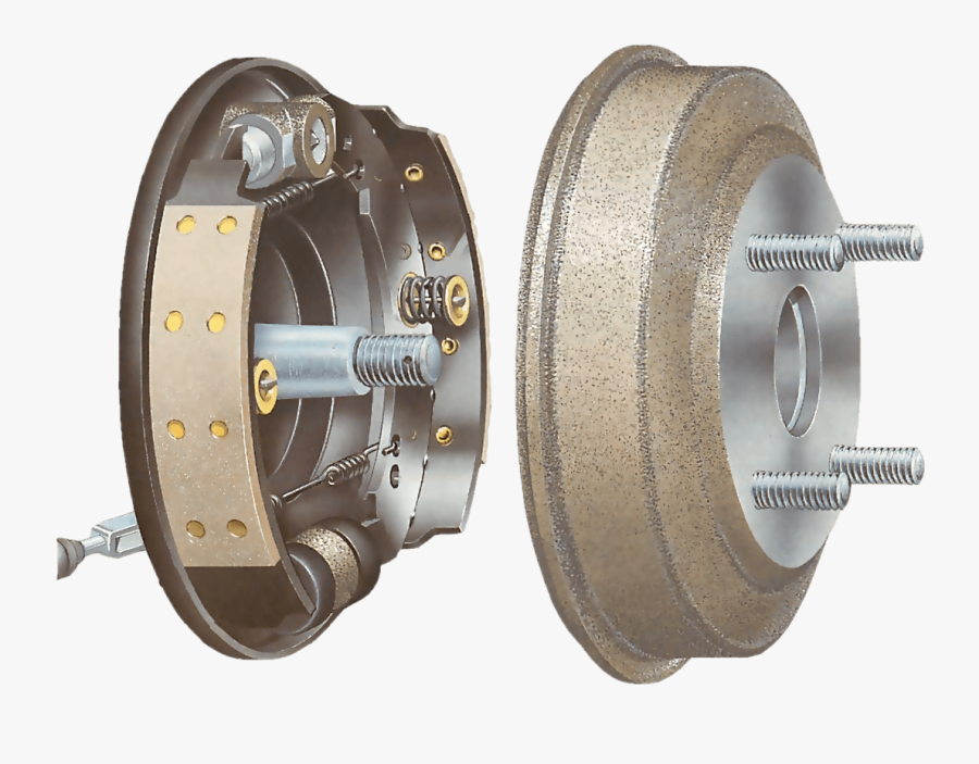Transparent Brake Png - Drum Brakes Vs Disc Brakes, Transparent Clipart
