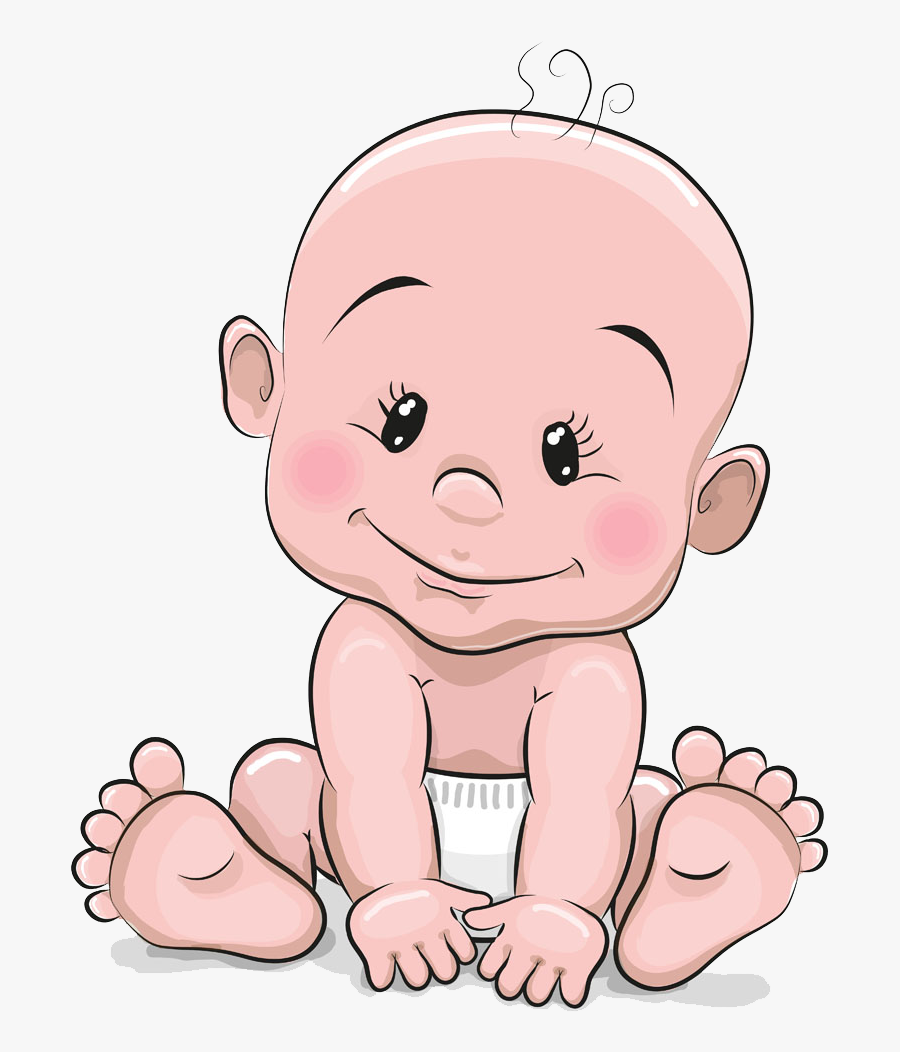 Cute Infant Photography Royalty-free Baby Cartoon Stock - Cute Cartoon Baby Png, Transparent Clipart