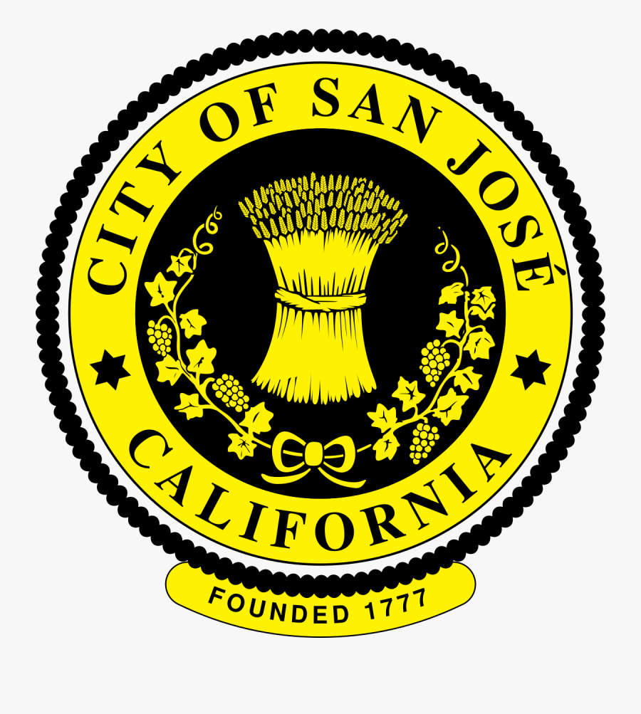 Mayor Of Wikipedia - San Jose City Seal, Transparent Clipart