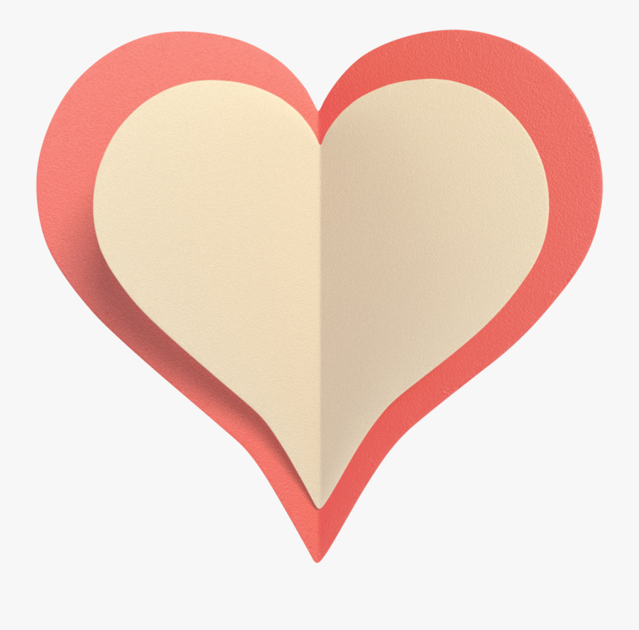 Transparent Vintage Hearts Clipart - Heart, Transparent Clipart