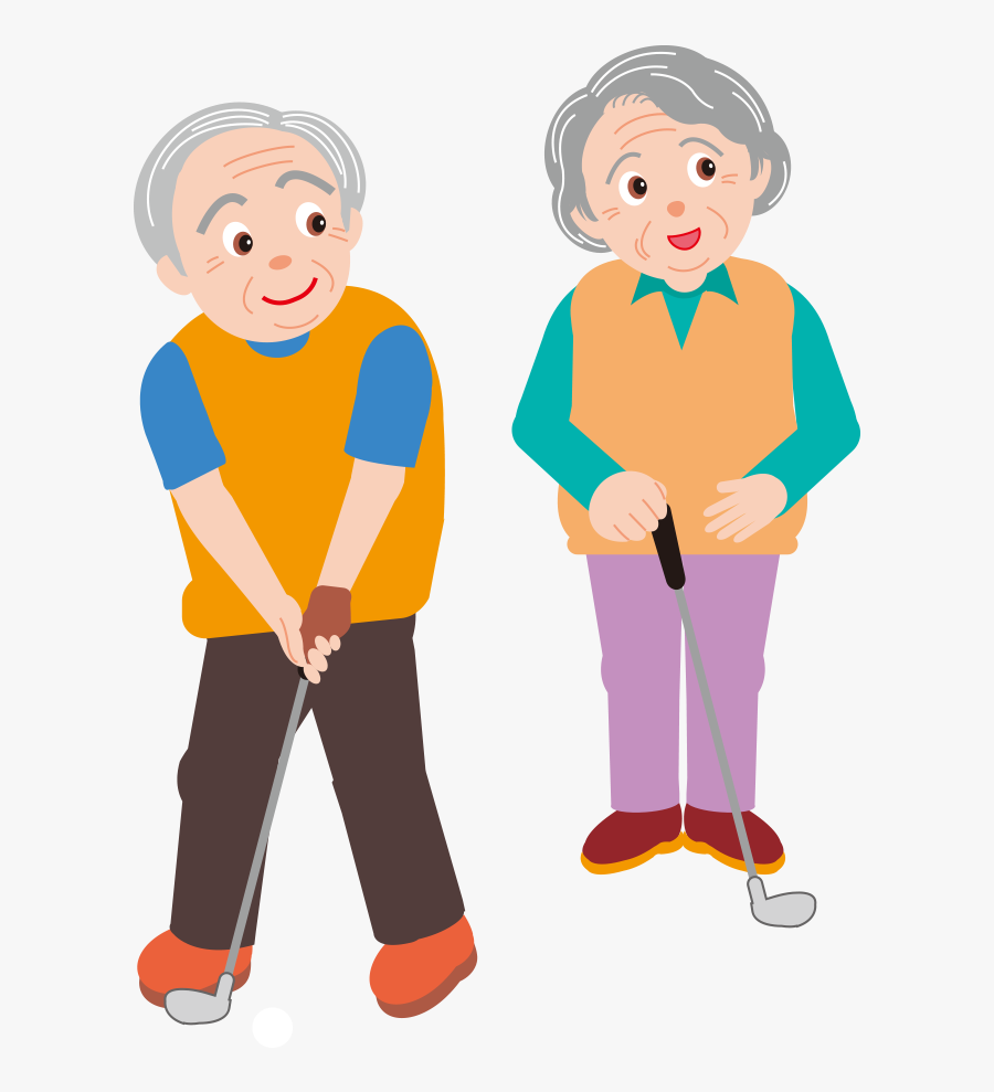 Clip Art Golf Cartoon Images - 卡通 高尔夫, Transparent Clipart