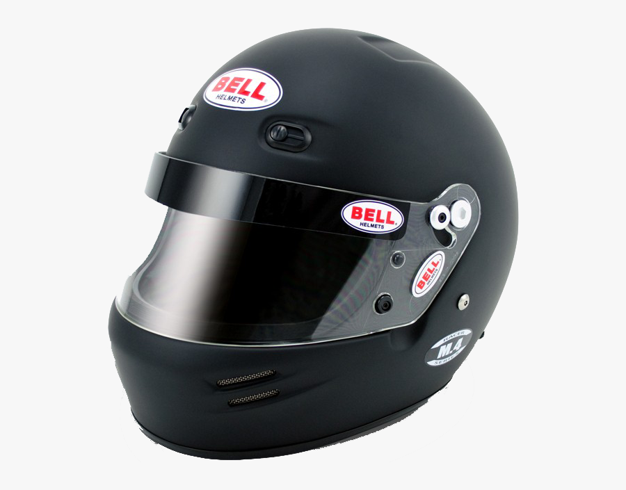 Bell M4 In Matt Black - Bell Sports, Transparent Clipart