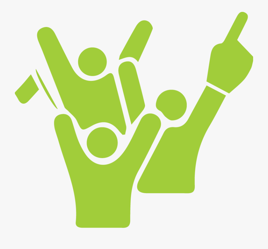 Transparent Sports Border Clipart - Fans Icon Png, Transparent Clipart