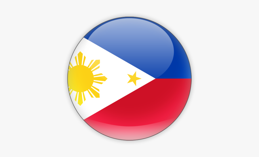Philippine Flag Logo - Philippines Flag Round Icon, Transparent Clipart