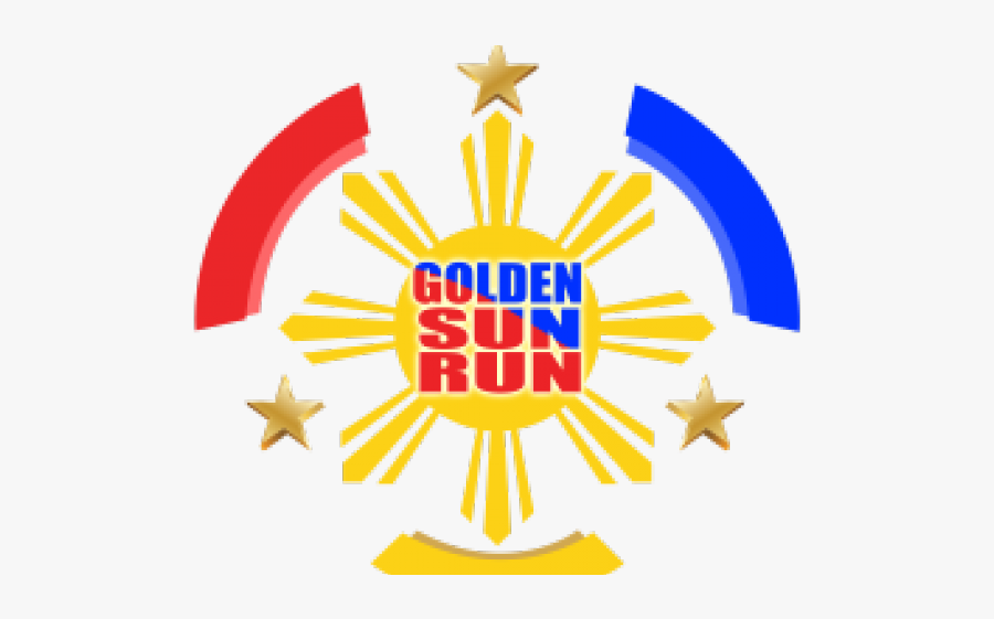 Drawn Stars Philippine Flag - Sun In Philippine Flag, Transparent Clipart