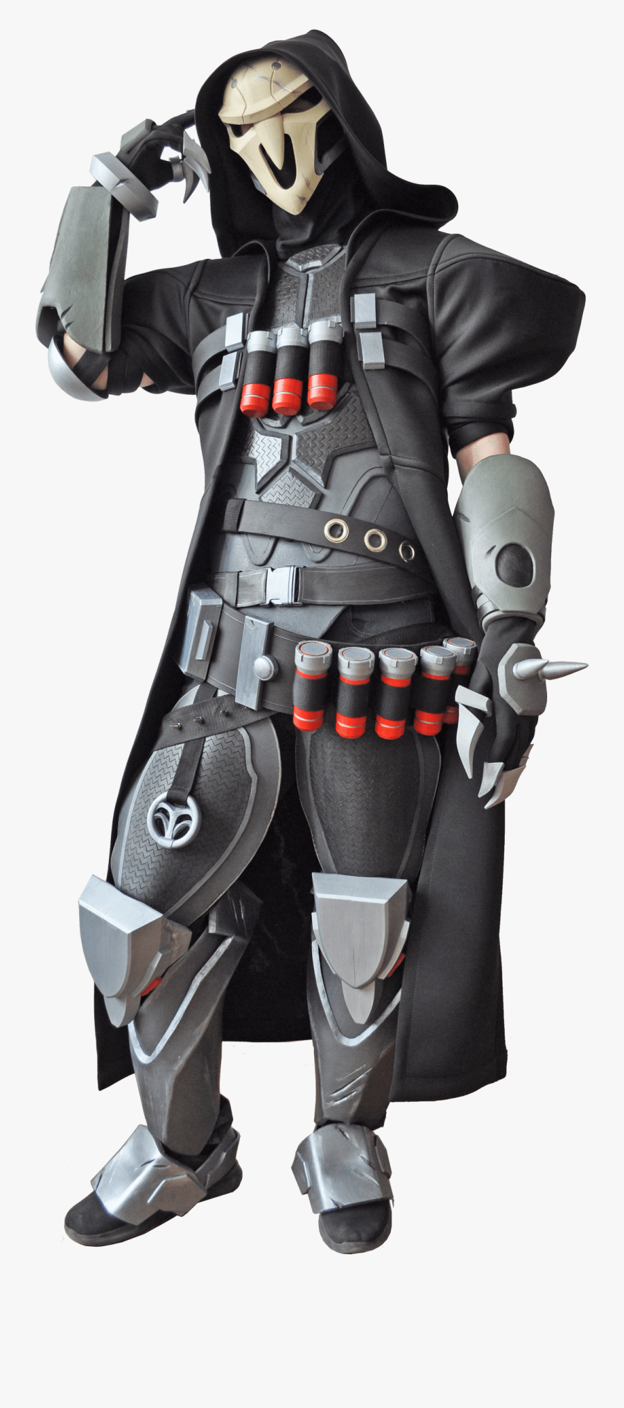 Transparent Reaper Costume Overwatch - Kids Overwatch Reaper Costume, Transparent Clipart