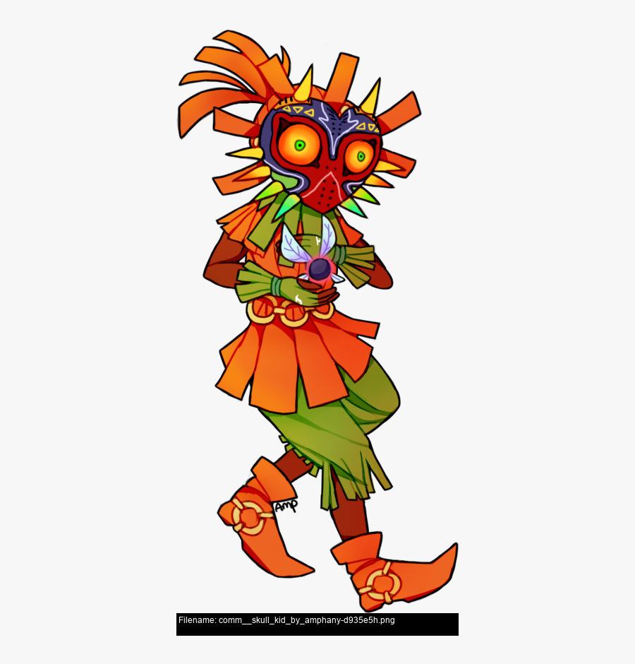 Skull S Cosplay Stuff - Skull Kid Simple, Transparent Clipart