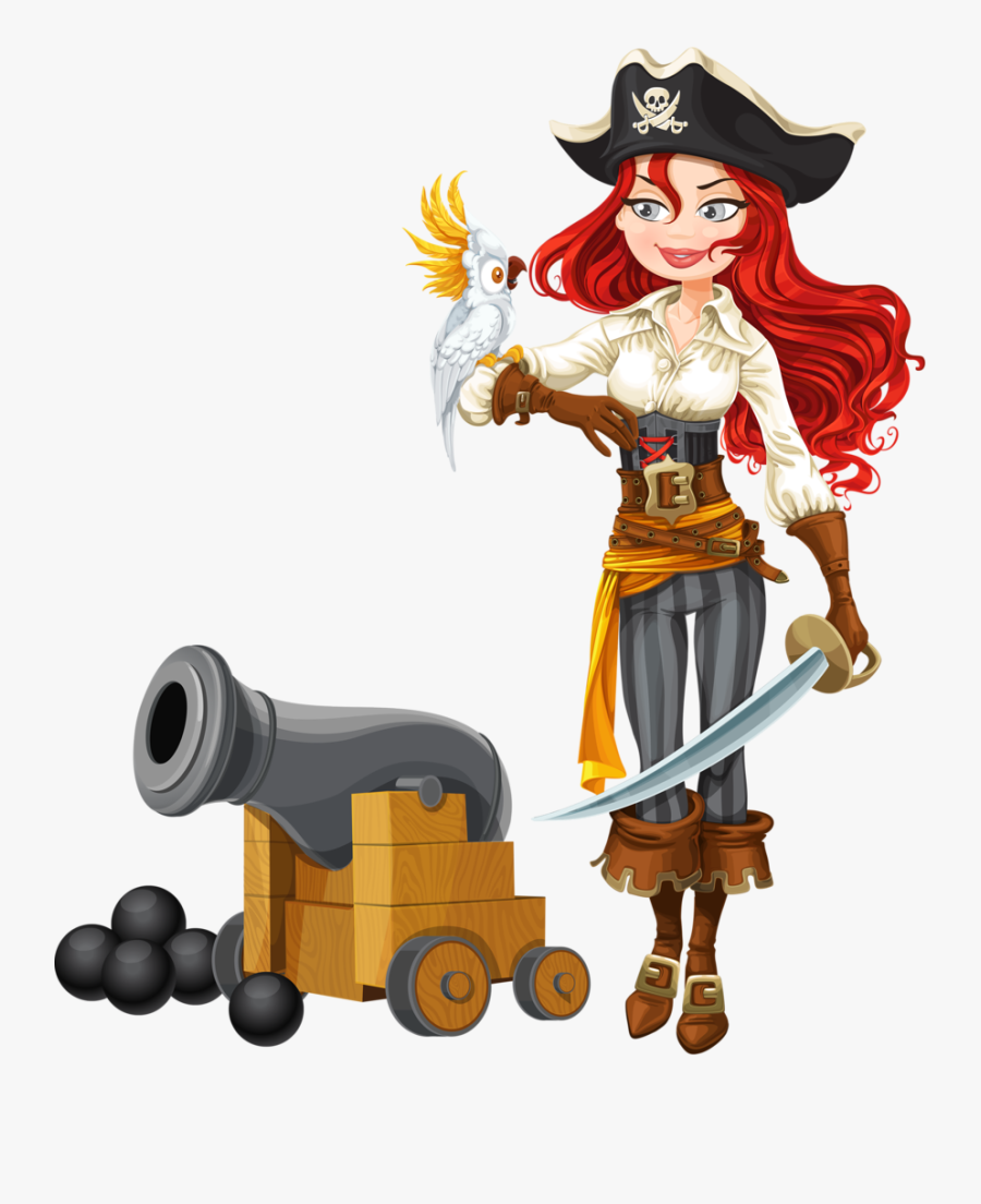 Clipart Femme Pirate Gratuit, Transparent Clipart