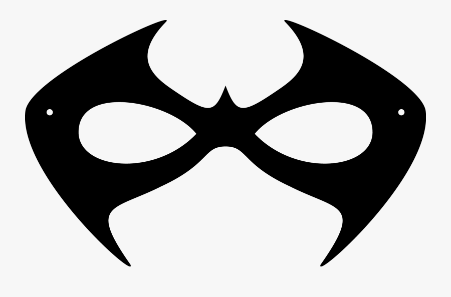 Nightwing Mask Transparent, Transparent Clipart