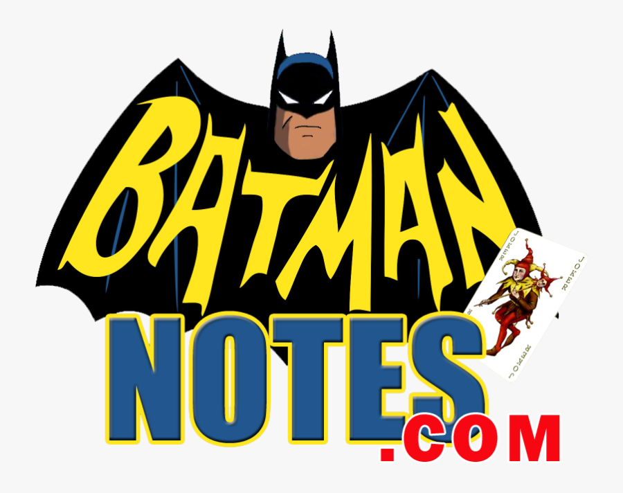 Batman Notes Logo, Transparent Clipart
