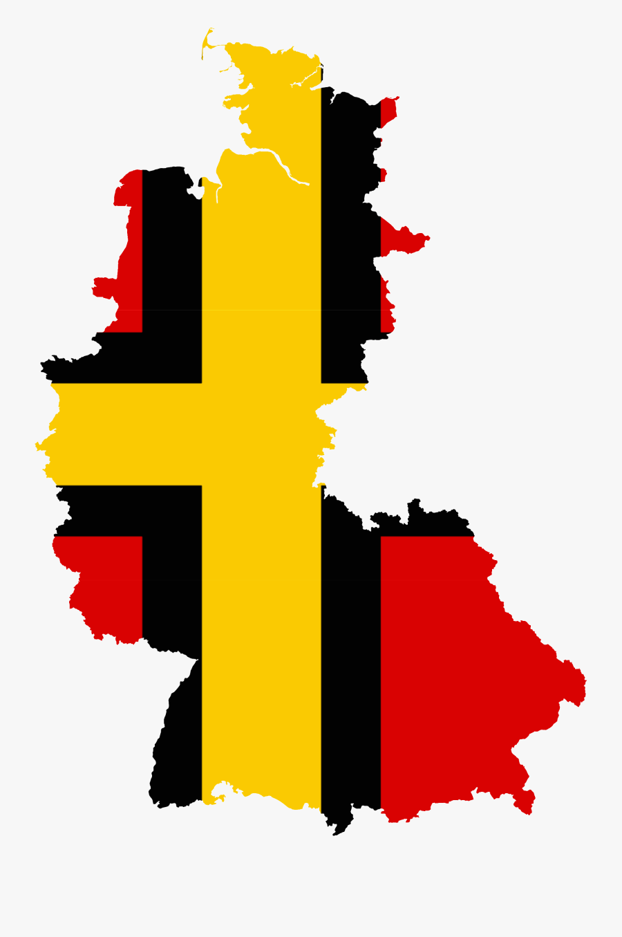 German Clipart Flag German - Cochem Germany On Map, Transparent Clipart