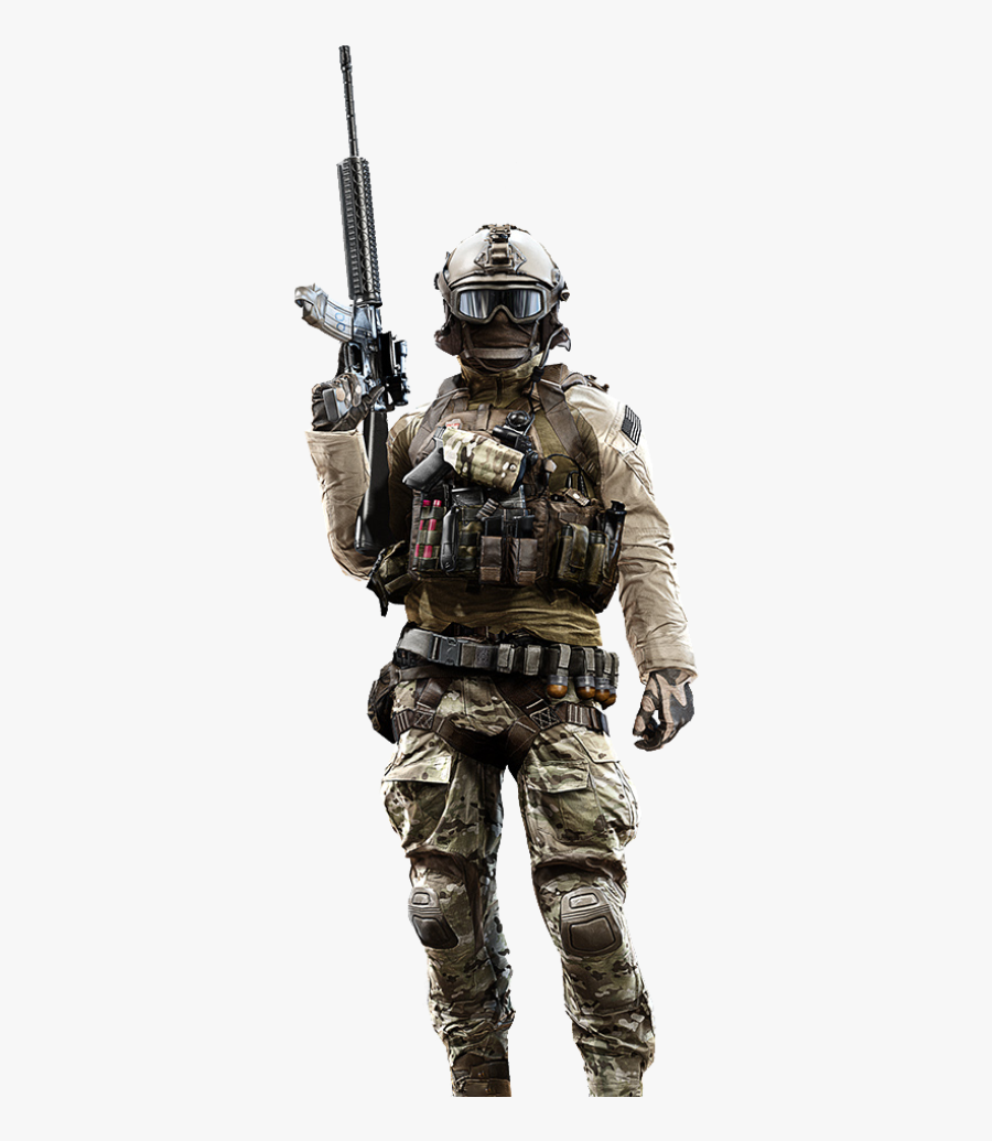 Battlefield 4 Us Assault Class, Transparent Clipart