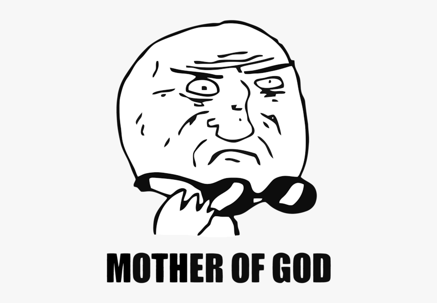 Meme Mother Of God, Transparent Clipart
