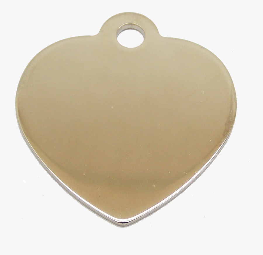 Transparent Medical Caduceus Png - Gold Heart Dog Tag, Transparent Clipart