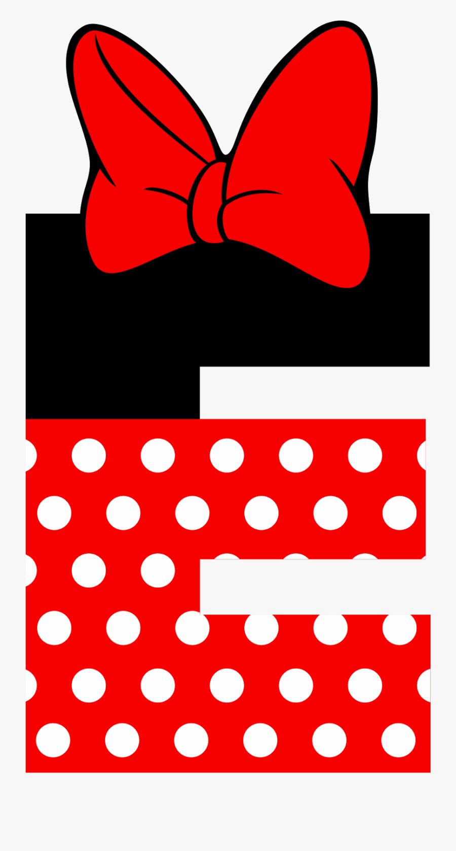 Eyelashes Svg Minnie Mouse - Minnie Mouse Letter D, Transparent Clipart