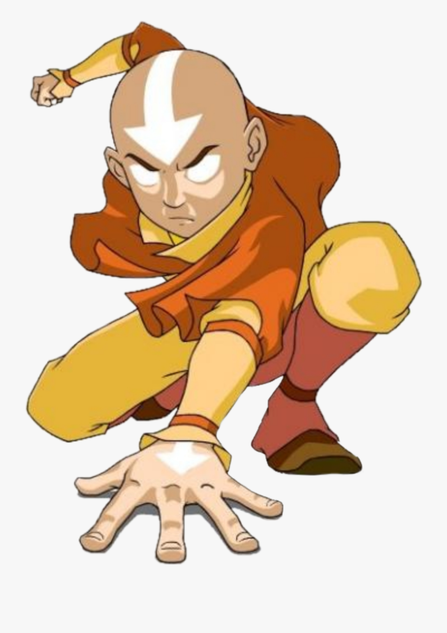 #aang #avatar #the #last #airbender #state - Avatar Aang Png, Transparent Clipart