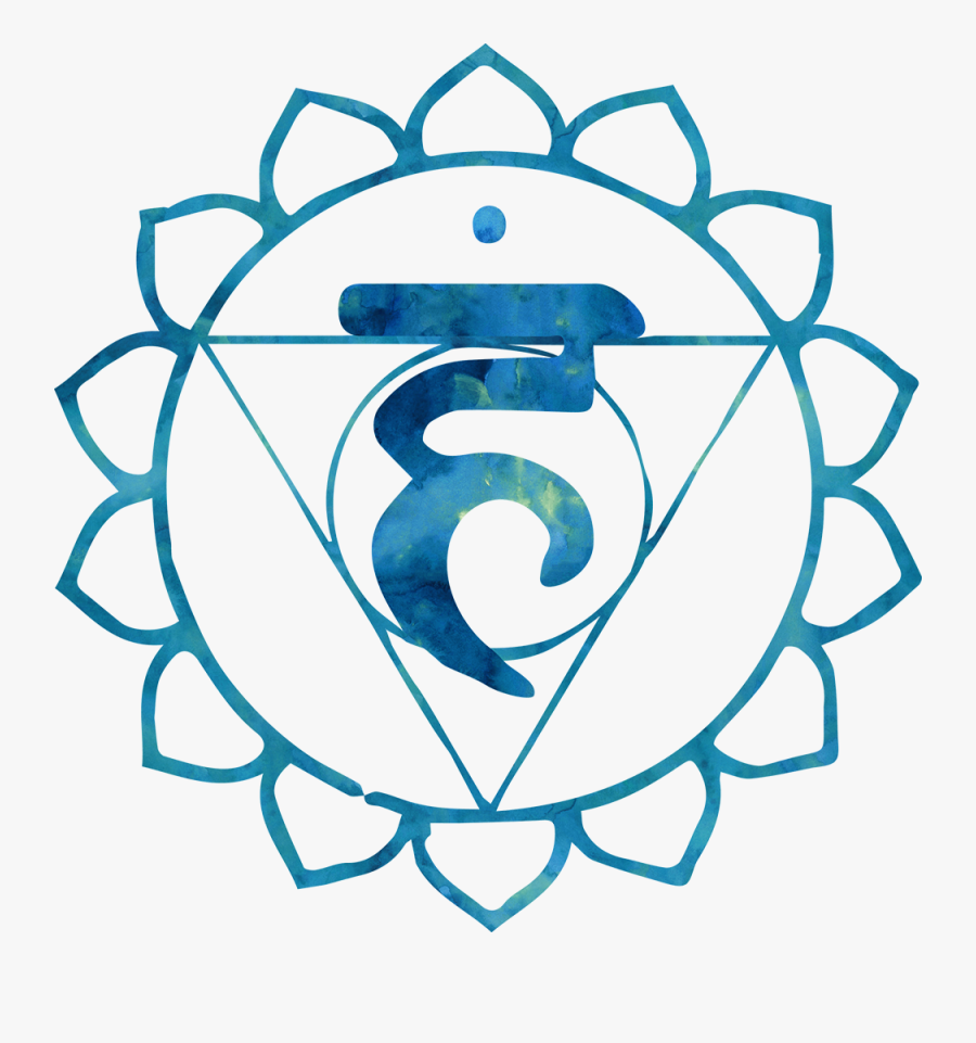 Clip Art Throat Symbol Meditation Pinterest - Throat Chakra Symbol, Transparent Clipart
