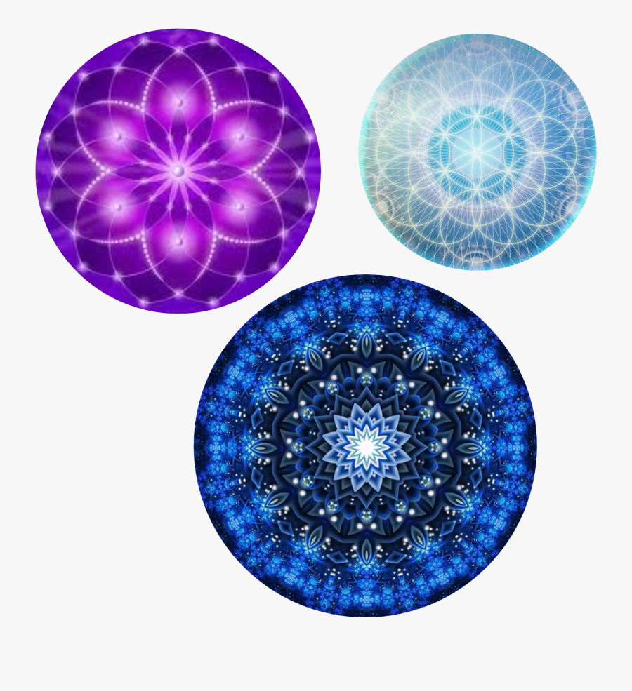 #png #chakras #chakra #colores #violeta #azul #turquesa - Mandalas De Amatista, Transparent Clipart