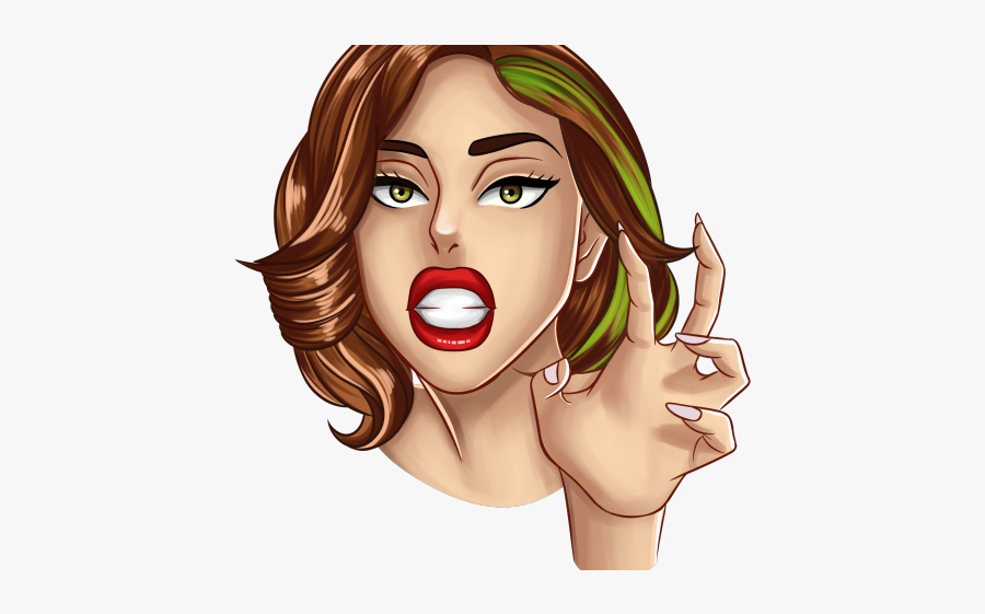 Lady Gaga Clipart Born - Cartoons Of Lady Gaga, Transparent Clipart