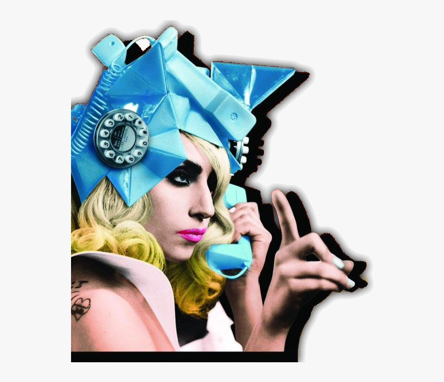 Telephone Png Lady Gaga Telephone Png - Lady Gaga Telephone Feat Beyoncé, Transparent Clipart