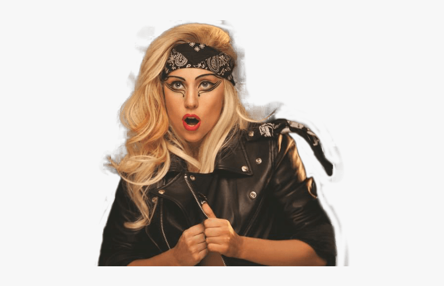 Surprised Lady Gaga - Lady Gaga Eye Make Up, Transparent Clipart