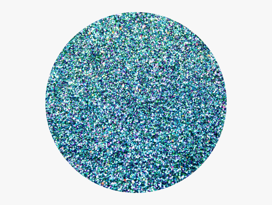 Transparent Hologram Clipart - Blue Glitter Circle Png, Transparent Clipart