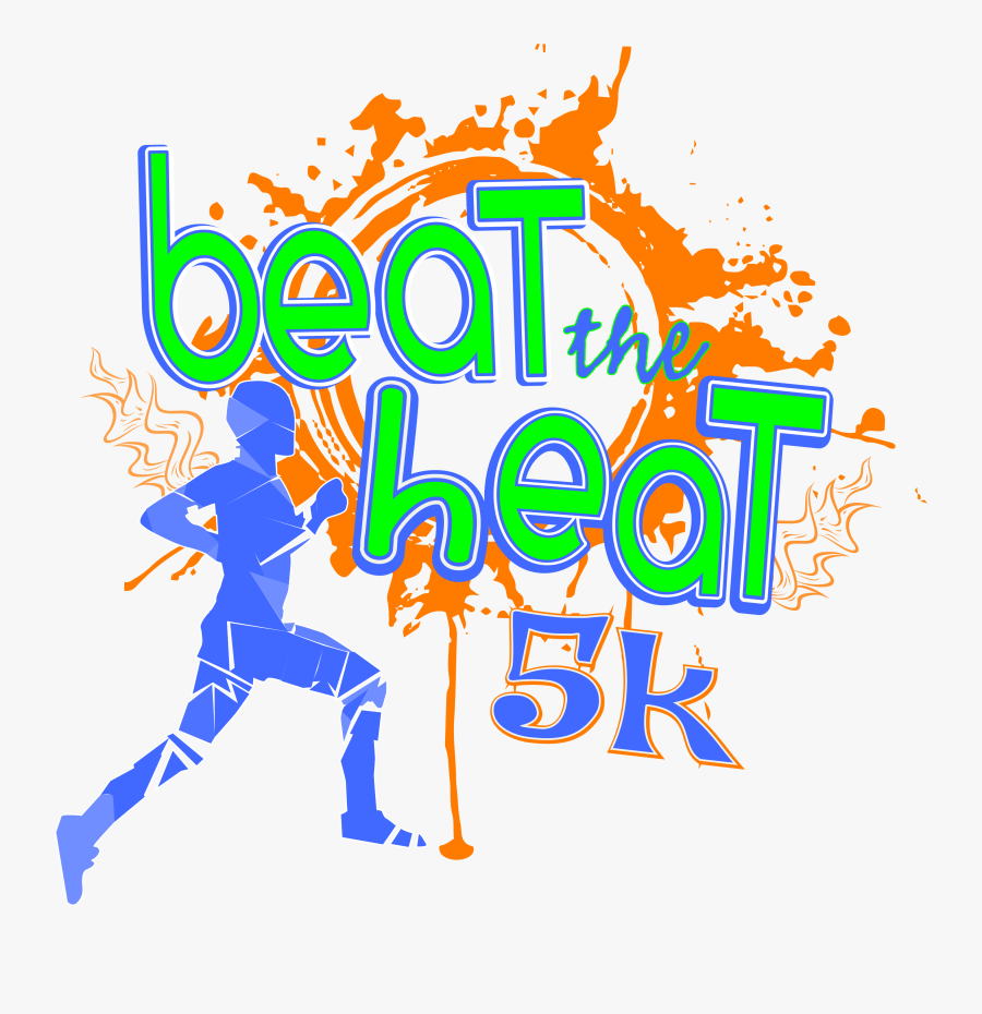 Beat The K - 5k Run, Transparent Clipart