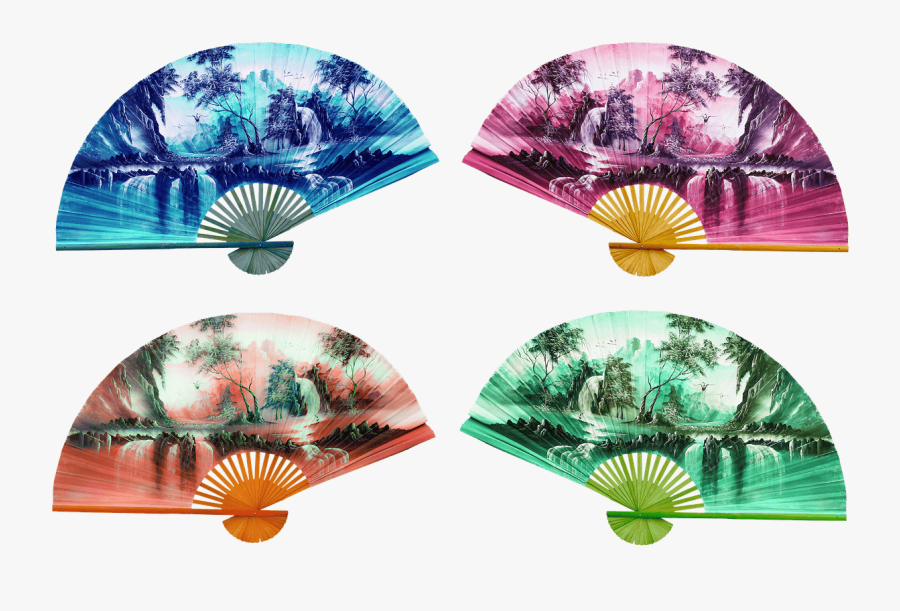 Chinese Fans - Chinese Fan Png, Transparent Clipart