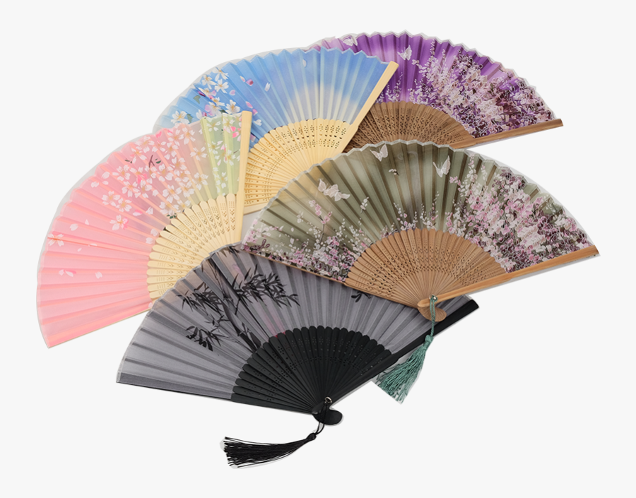Transparent Japanese Fan Png - Paper, Transparent Clipart