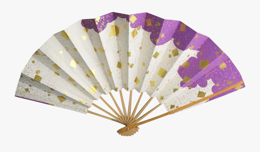 Japanese Fan Png - Paper Fan On Transparent Background, Transparent Clipart