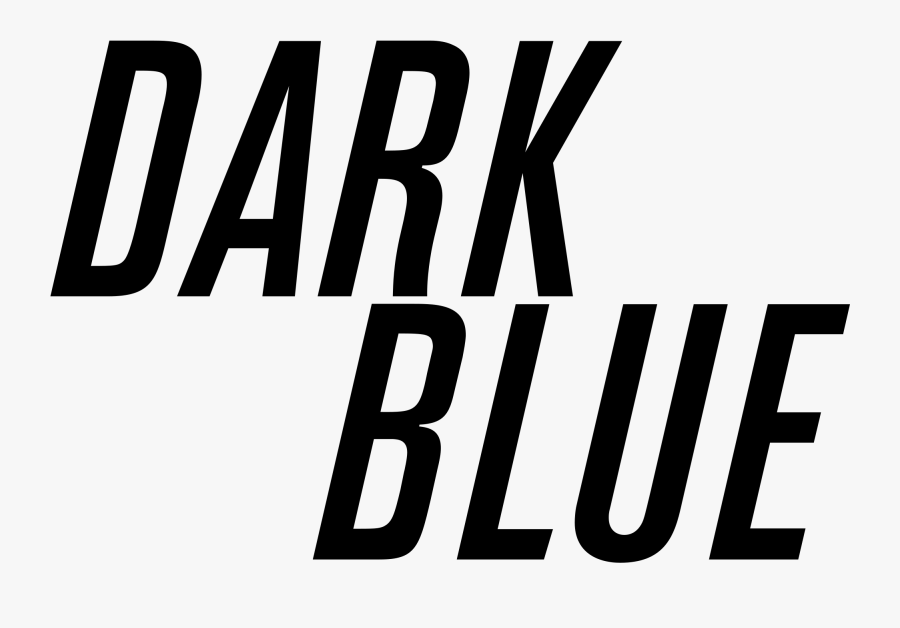 Dark Blue Png -dark Blue Logo Png Transparent - Monochrome, Transparent Clipart