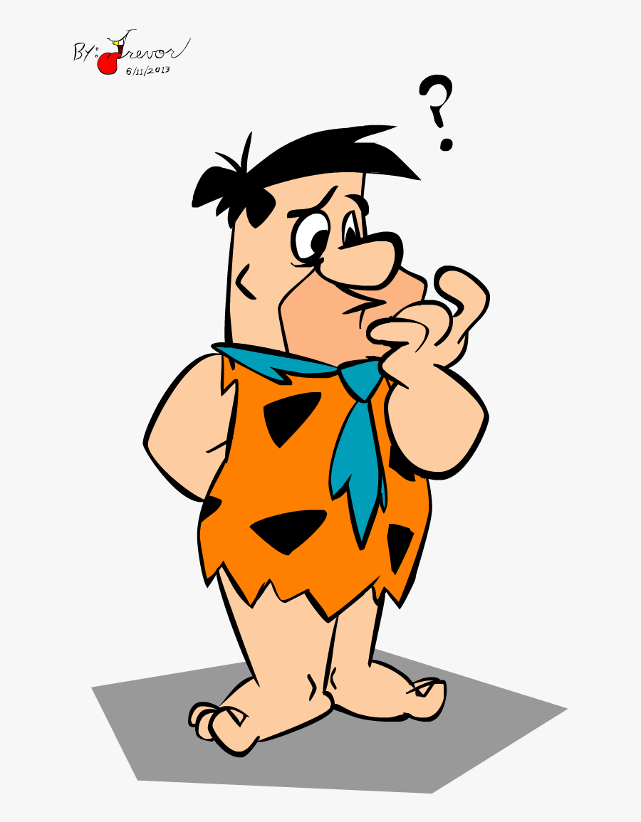 Steak Clipart Flintstones - Fred Flintstone Cartoon Png, Transparent Clipart